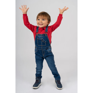 Salopette Basic Denim Per Bambino