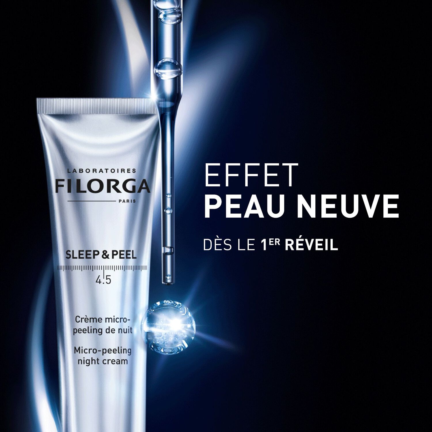 Sleep & Peel - Crème Micro Peeling Nuit 40 ml