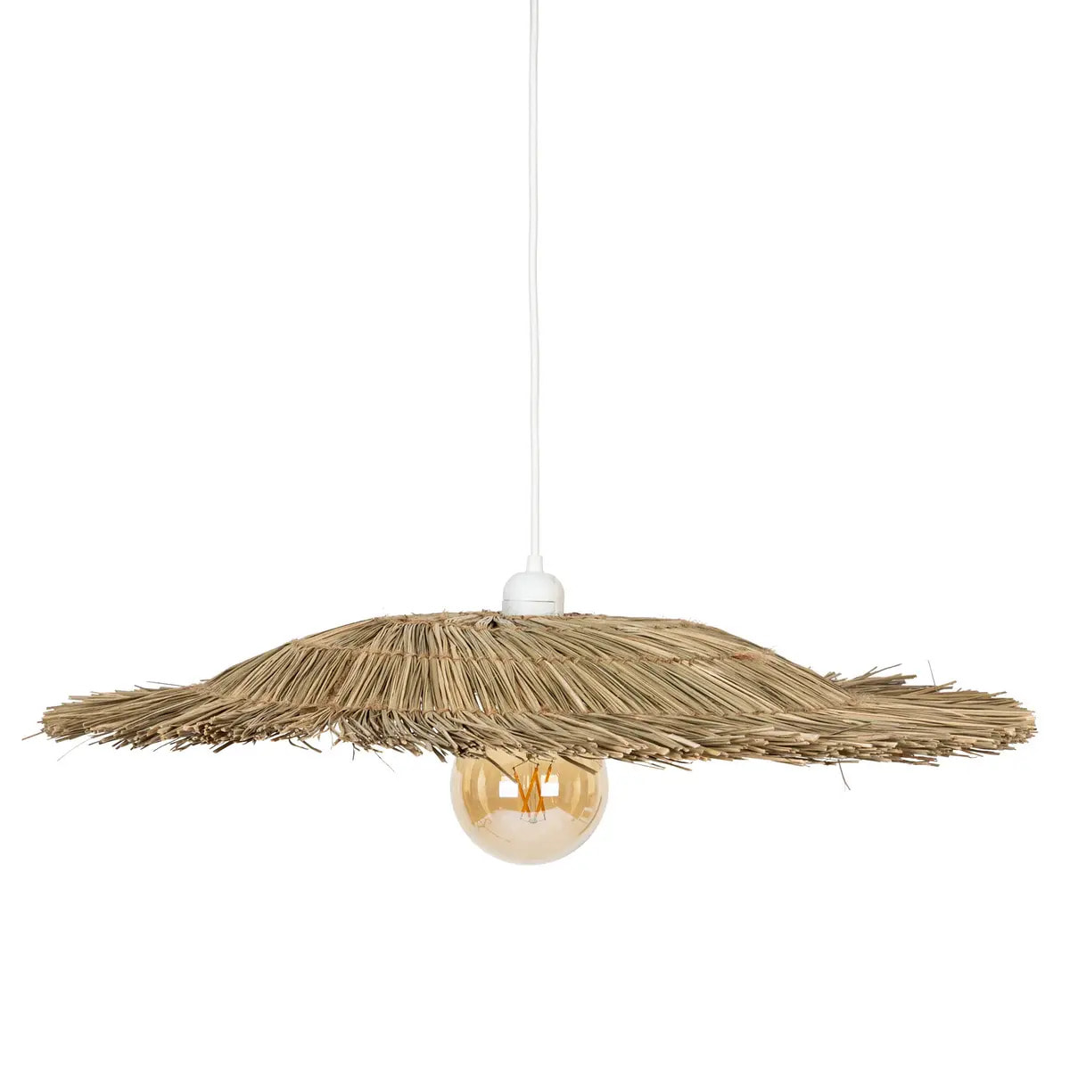 Suspension Yoni roseau D58cm