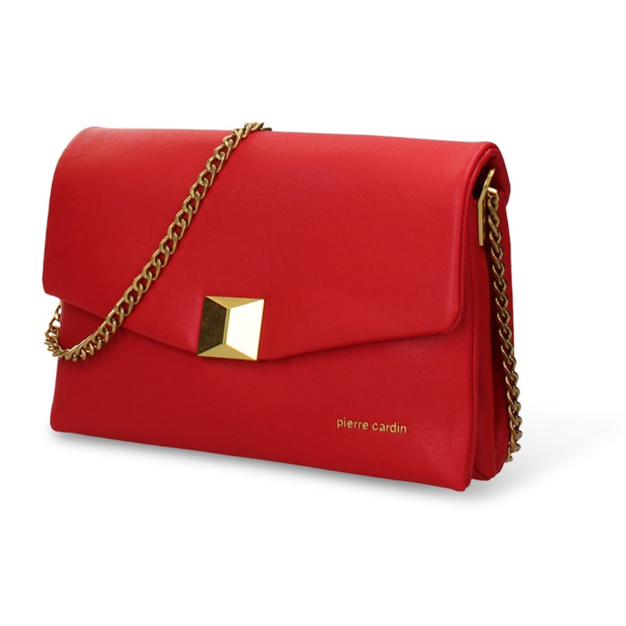 Borsa a tracolla da donna - Modello Erisia Nova - Pelle vegana PU - 24.0 x 15.0 x 9.0 cm