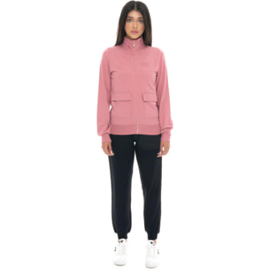 Mono de invierno para mujer Leone 1947 Chic Tones con cuello alto y cremallera