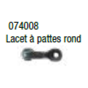 Espagnolette de volet HNS L.1600 mm TORBEL Lacet Poignée pleine Crochet droit - 0205164