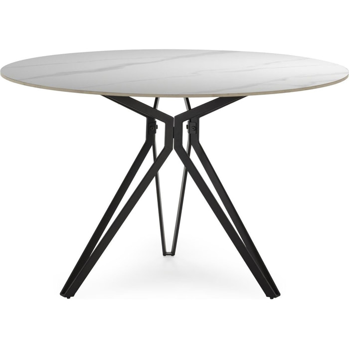 Table à manger ronde céramique 4 personnes - CUMA