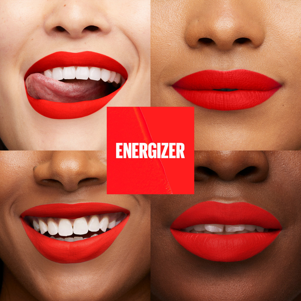 Maybelline- Superstay Matte Ink Moodmakers Rouge à Lèvres - 445 Energizer