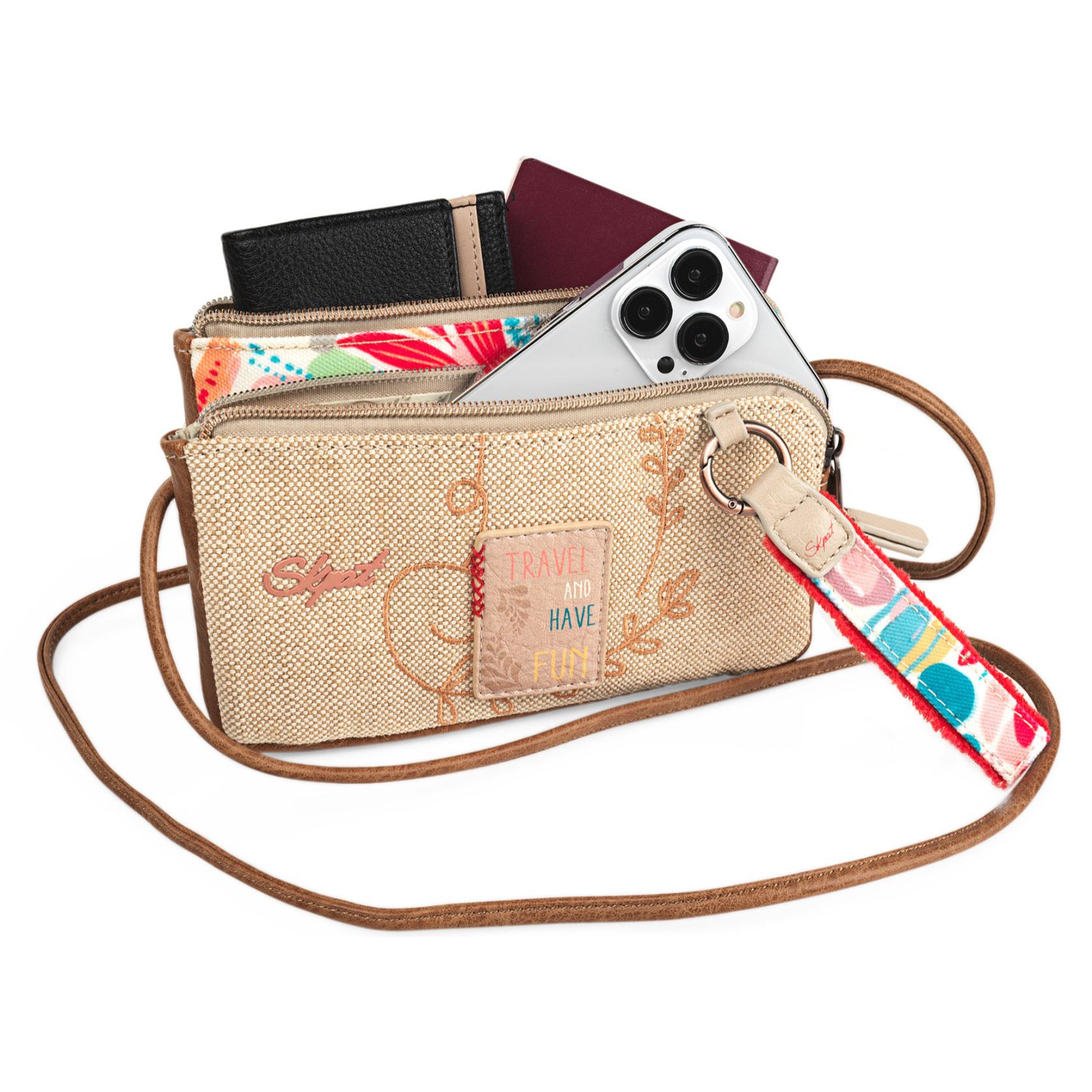 Minibolso Skpat Arezzo Beige