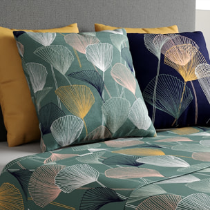 Parure De Drap 3pcs avec Drap Housse 90x190cm 100% Coton 57fils-cottey