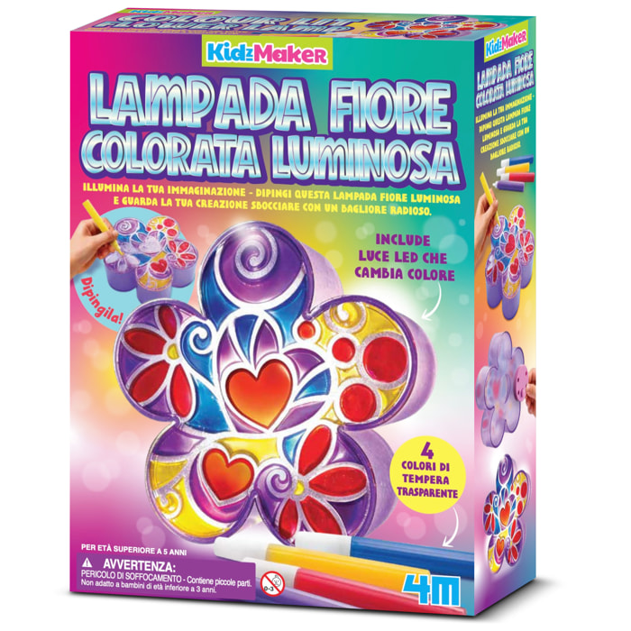 Lampada Fiore Colorata Luminosa