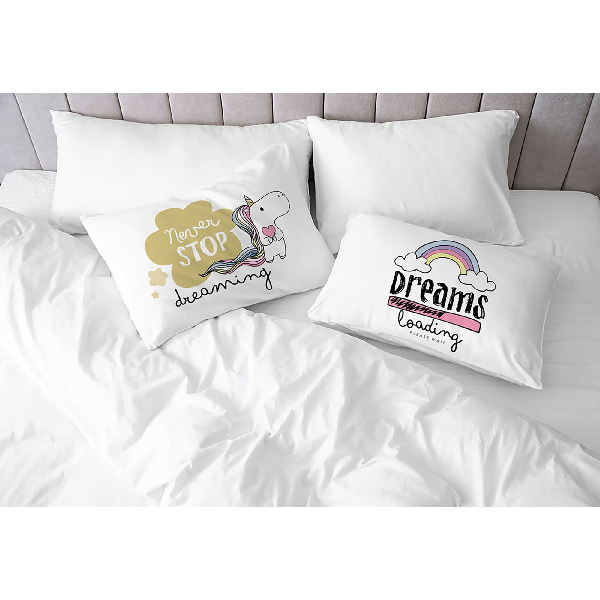 COPPIA FEDERE PRINTED COTONE 58