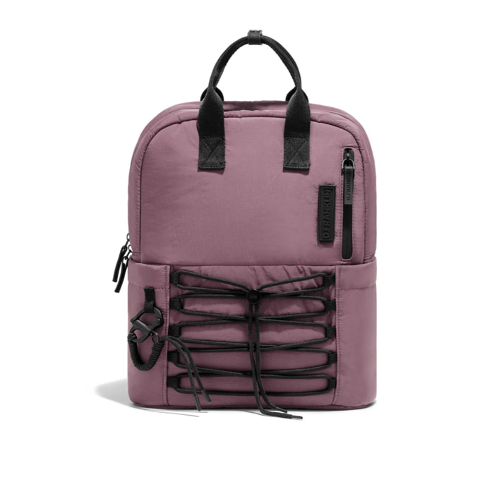 Mochila Multicompartimento  Nylon Rosa