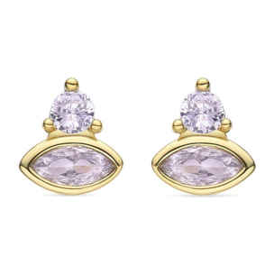 Pendientes Lux by Lux acabados en Oro amarillo de 18 Kts