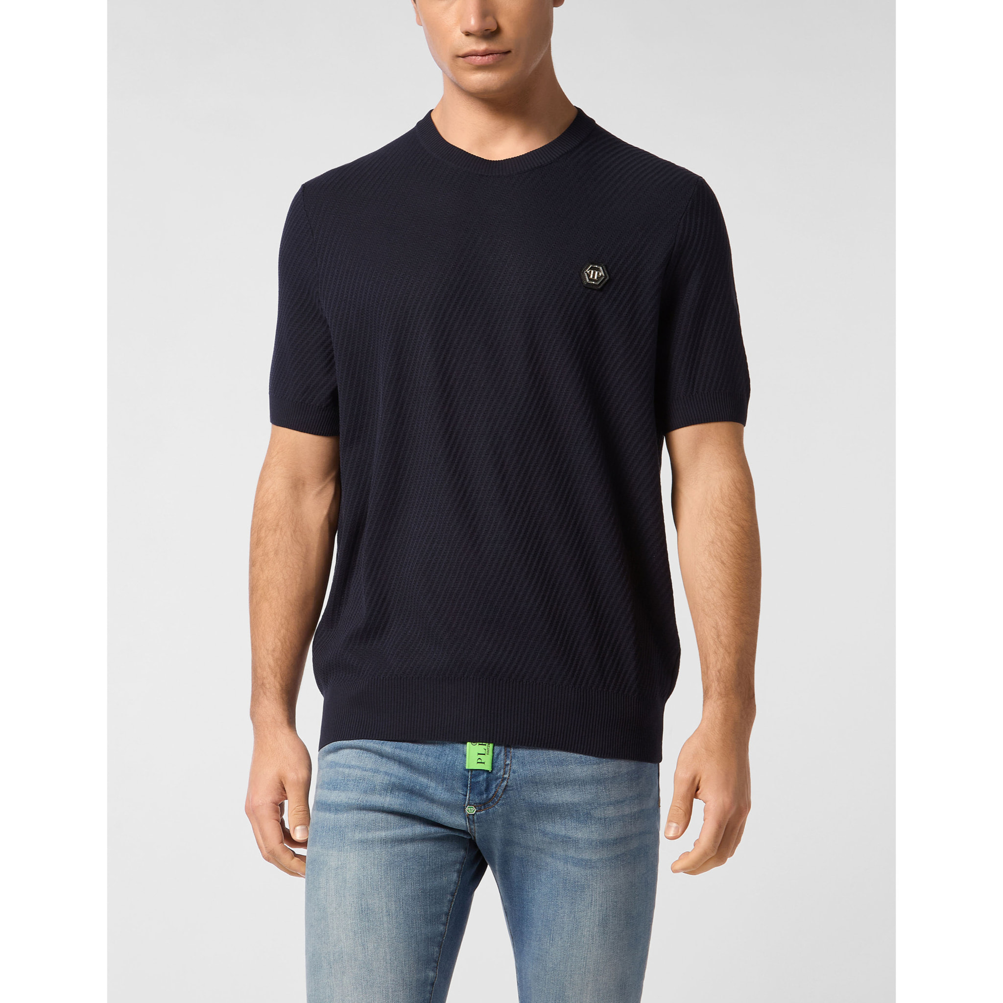 PHILIPP PLEIN Pullover Round Neck Ss