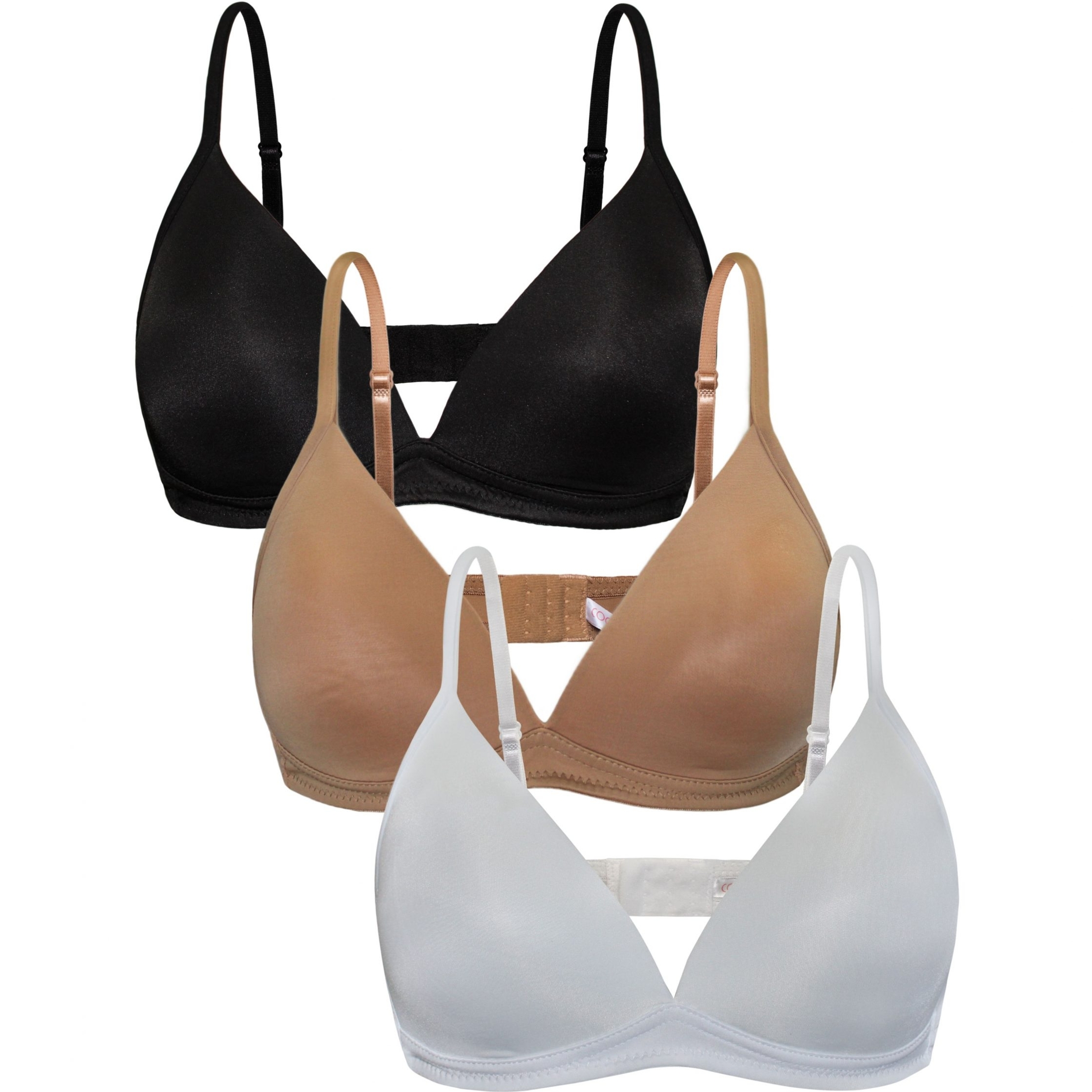 3 Reggiseni Donna Coconuda Art. Ciclamino Coppa B