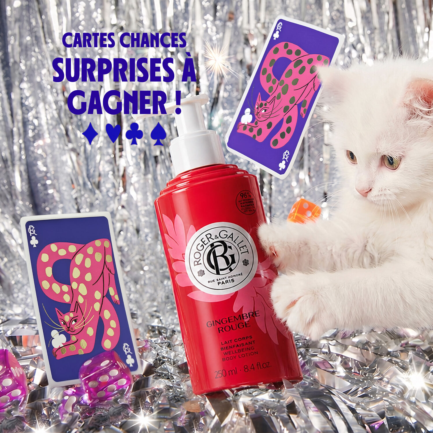 Gingembre Rouge - Coffret Eau Parfumée Bienfaisante 100 ml + Lait Corps Bienfaisant 250 ml
