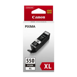 Cartouche d'encre CANON Originale PG-550 XL Noire Pigmentée Haute Capacité - 6451B001
