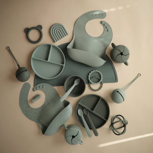 Mushie Babero Silicona Solid