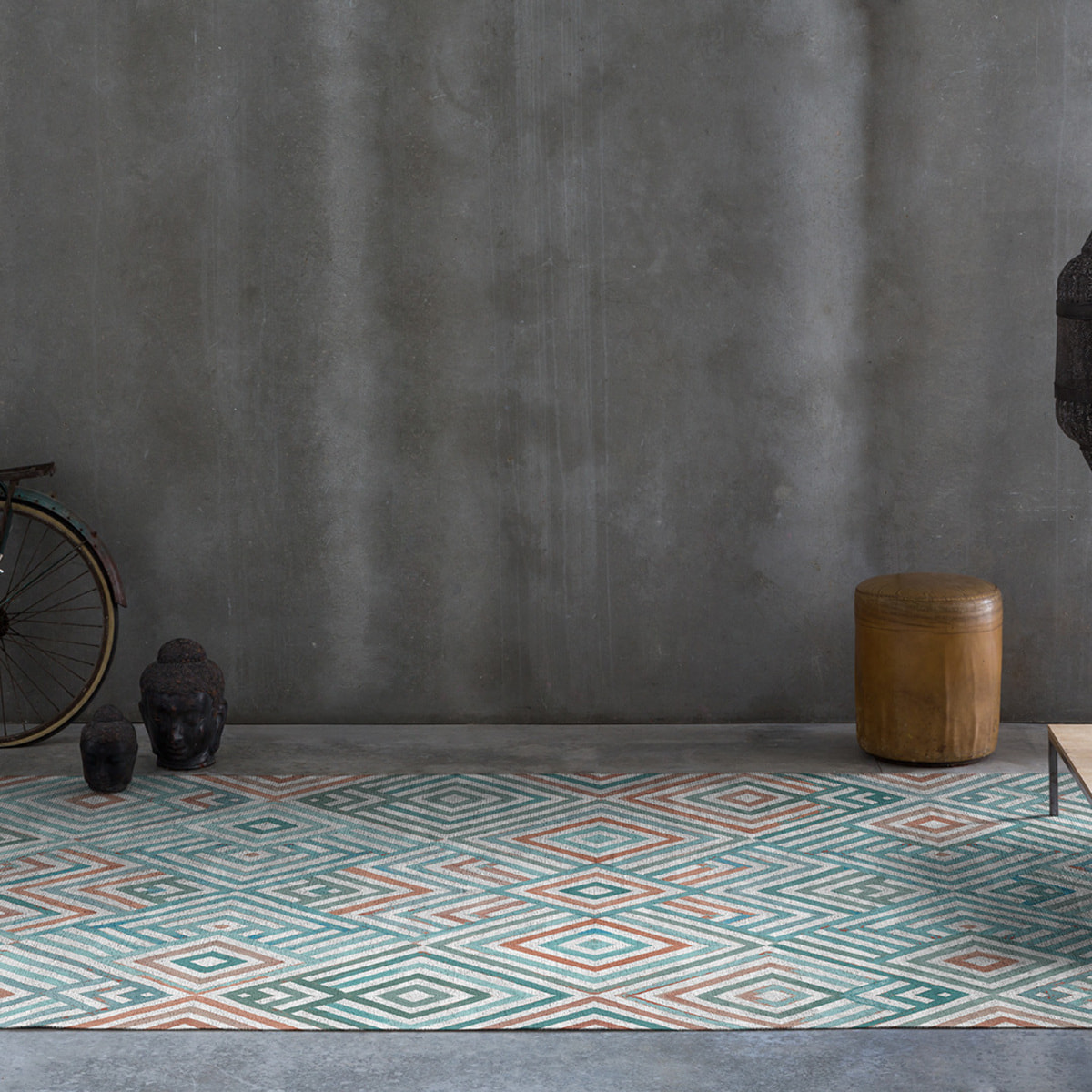 Alfombra decorativa TIHUA. Varios tamaños disponibles.