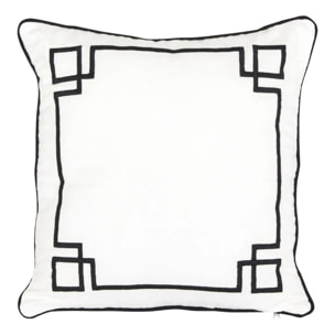 Coussin The palm resort 40x40cm blanc