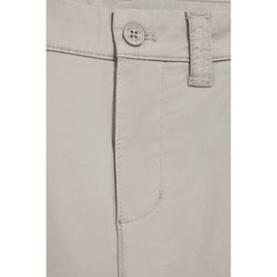 Bermuda relax gris claro con detalles Polo Club