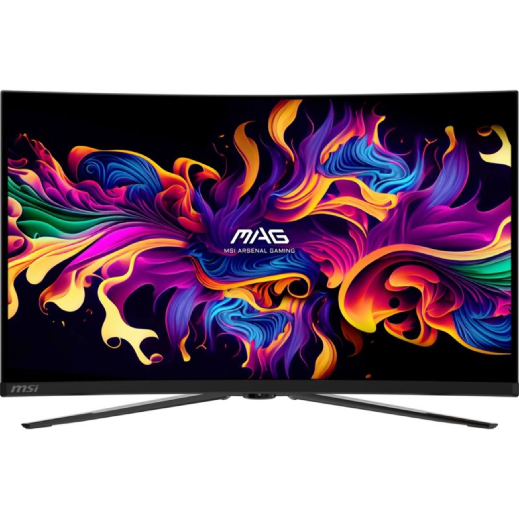 Ecran PC Gamer MSI MAG 321CUP 32" Incurvé 4K 165Hz QD-OLED HDR True Black 400 HDMI 2.1 USB-C 15W