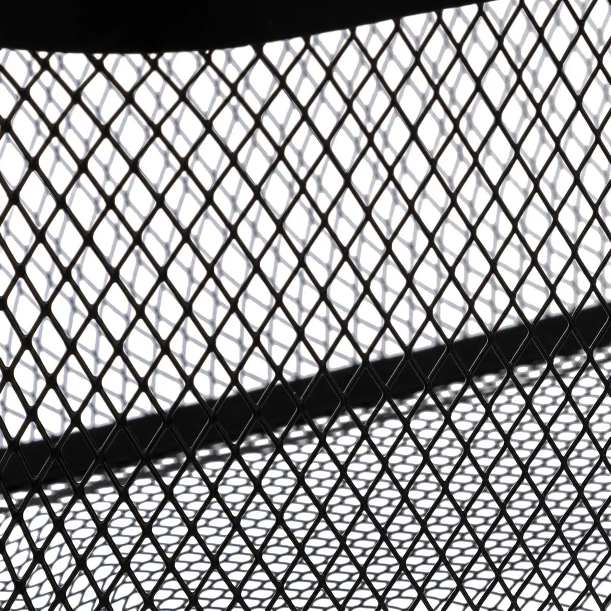 Corbeille en métal 40x26cm "Mayaj" noir
