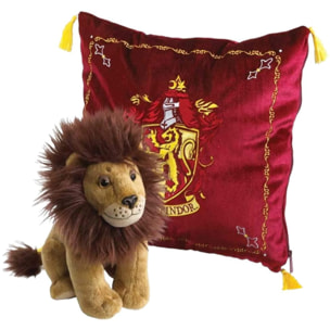 Harry Potter - Peluche E Cuscino Di Grifondoro Noble Collection