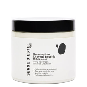 Cheveux Bouclés - Masque Démêlant et Nourissant pour Cheveux Bouclés