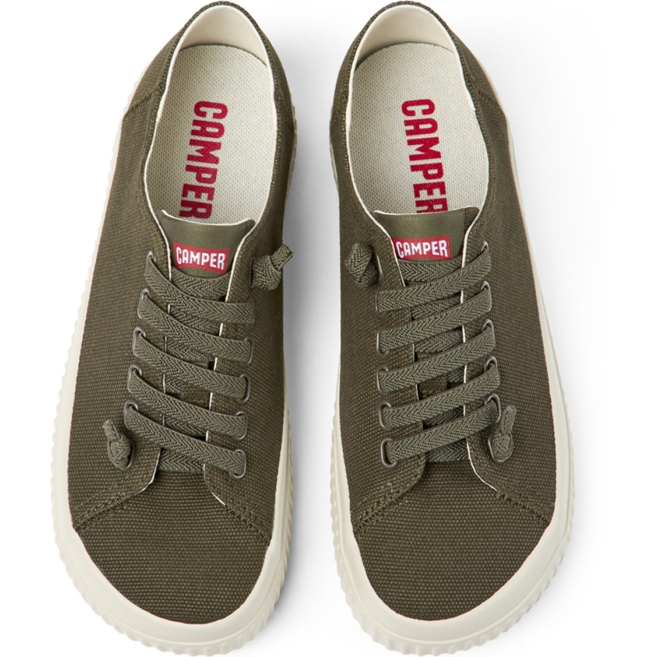 CAMPER Peu Roda - Zapatillas Sneakers Verde Mujer