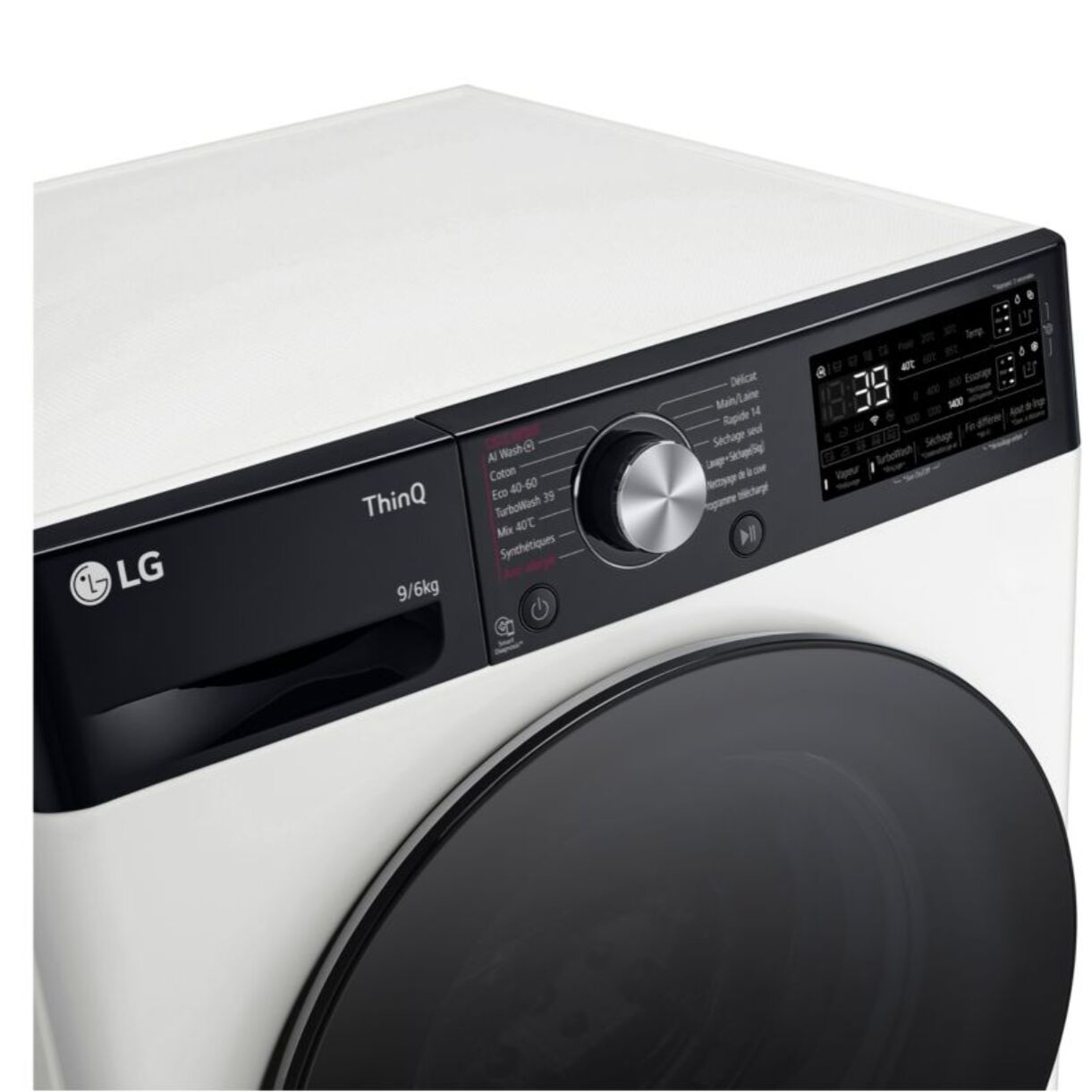 Lave linge séchant hublot LG F964R76WSTA