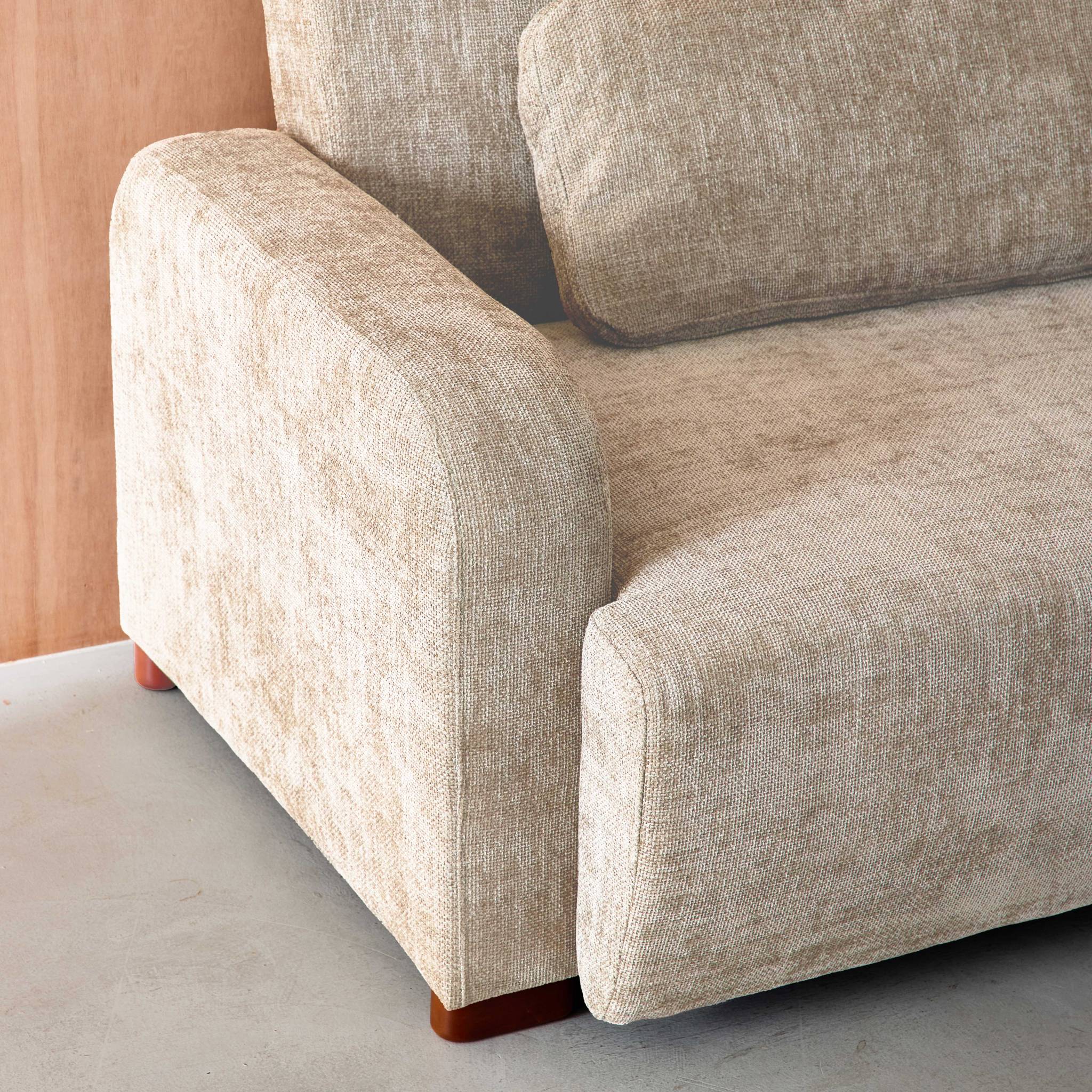 Canapé convertible 3 places tissu DANY