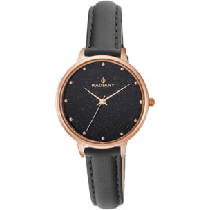 Reloj Radiant RA472601 Mujer Analogico Cuarzo con Correa de Piel