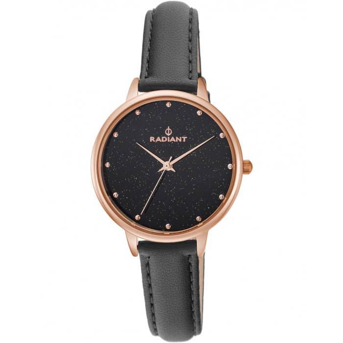 Reloj Radiant RA472601 Mujer Analogico Cuarzo con Correa de Piel