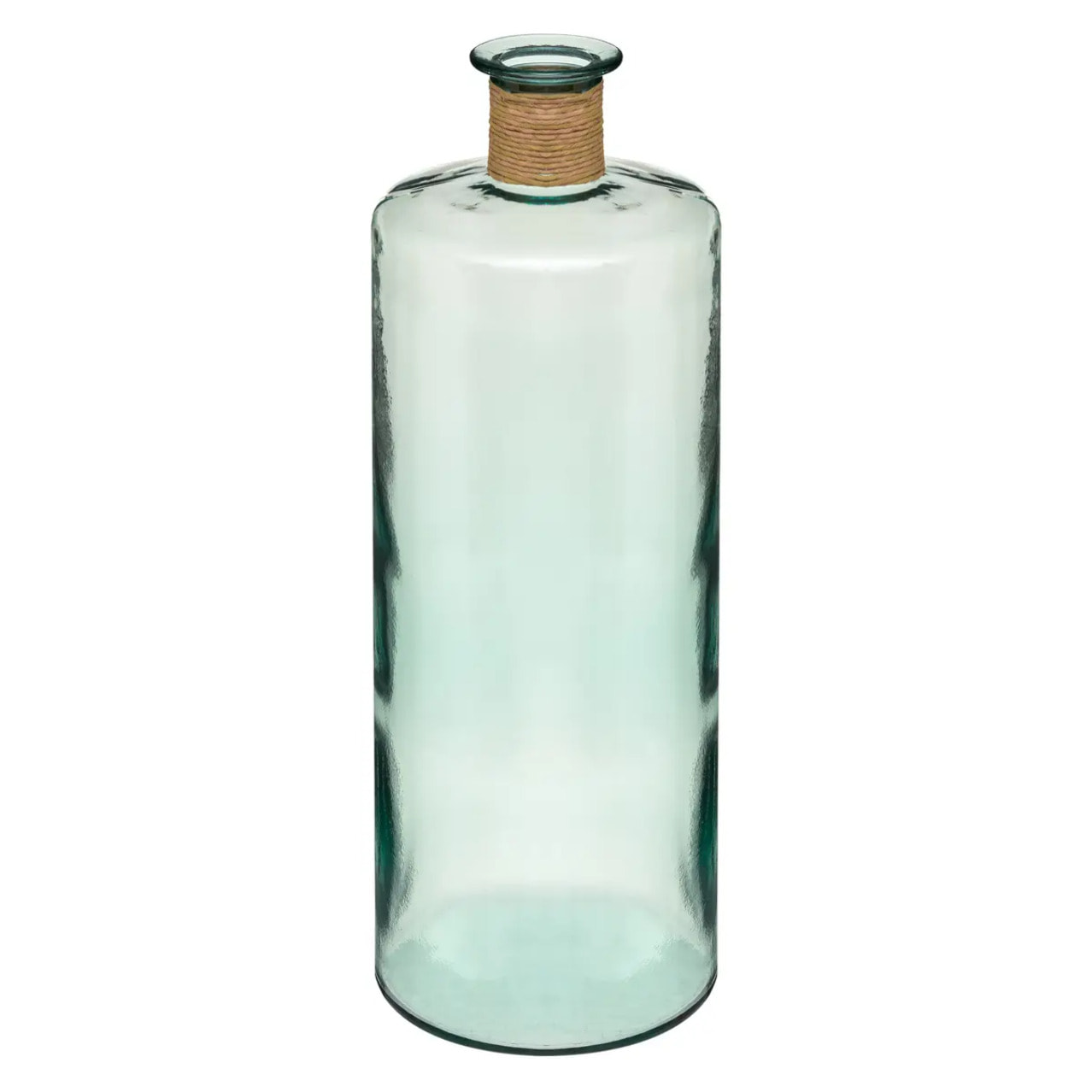 Vase verre recyclé H75cm