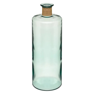 Vase verre recyclé H75cm
