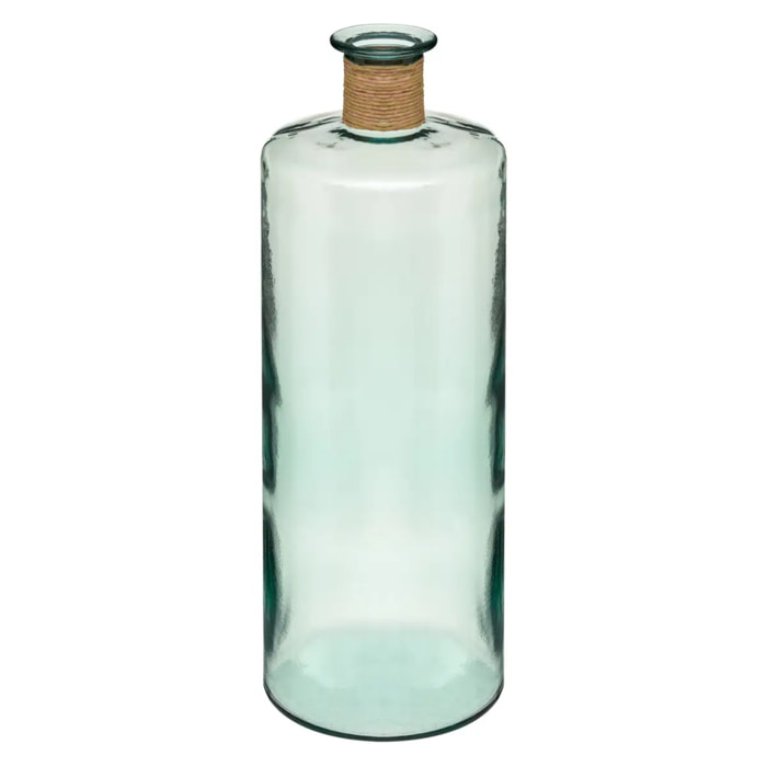 Vase verre recyclé H75cm