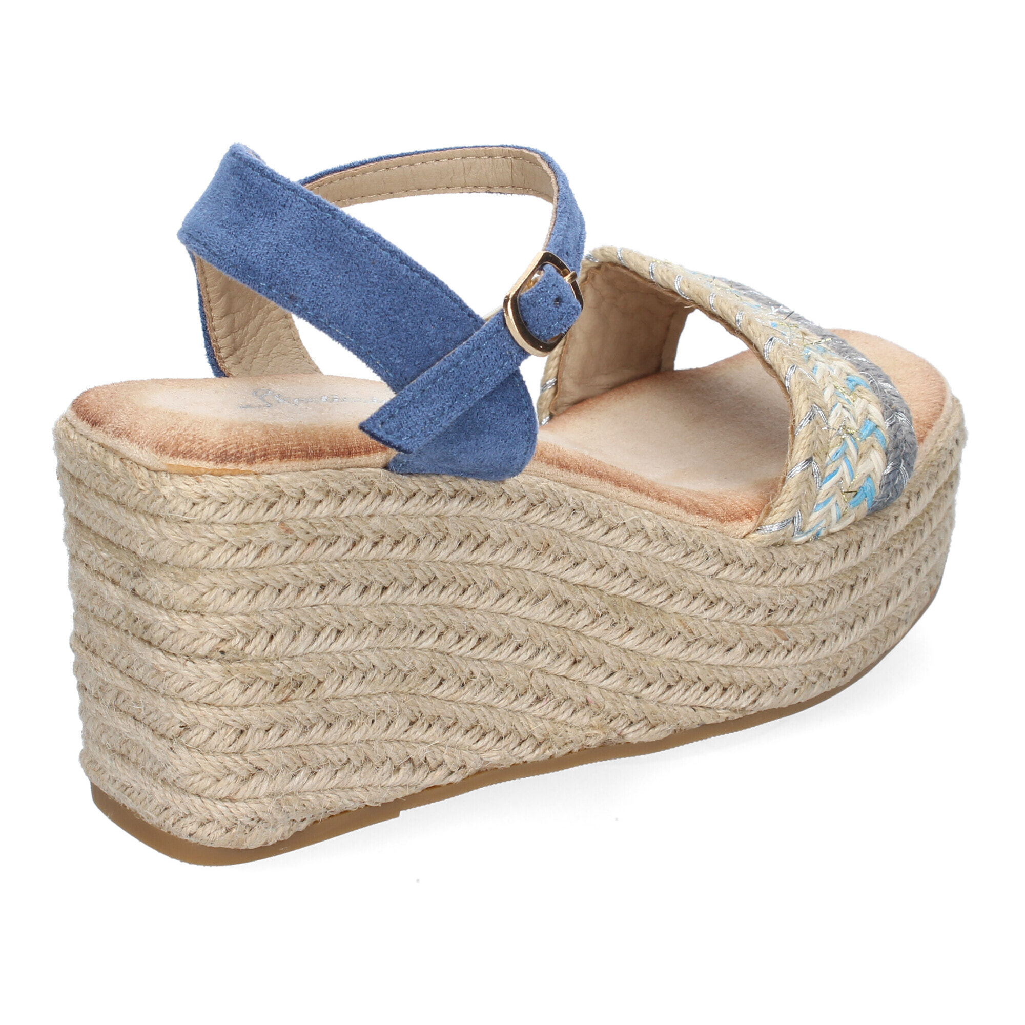 Sandalia de Cuña de Yute para Mujer, Comodas y Elegantes, Diseño Moderno