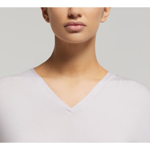 Maglia manica lunga in viscosa sostenibile vestibilità over