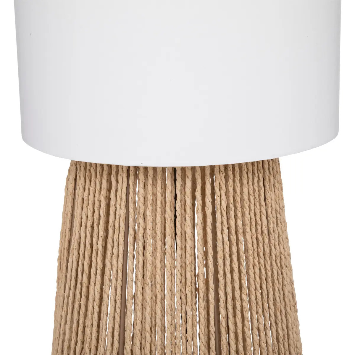 Lampadaire "Aissa" blanc H130cm