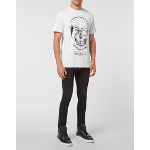 PHILIPP PLEIN Camiseta de cuello redondo y manga corta SKULL