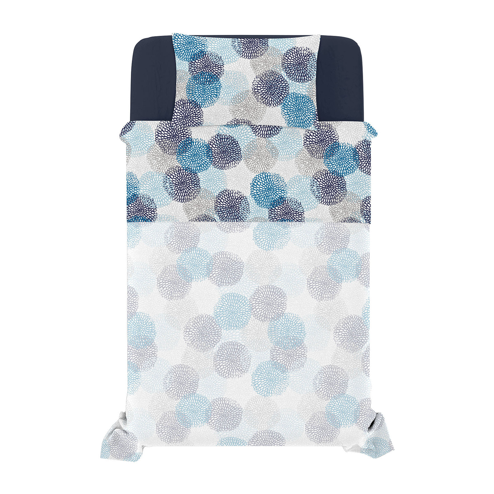 COMPLETO LETTO FANTASY PIAZZA E MEZZA - 100% MICROFIBRA