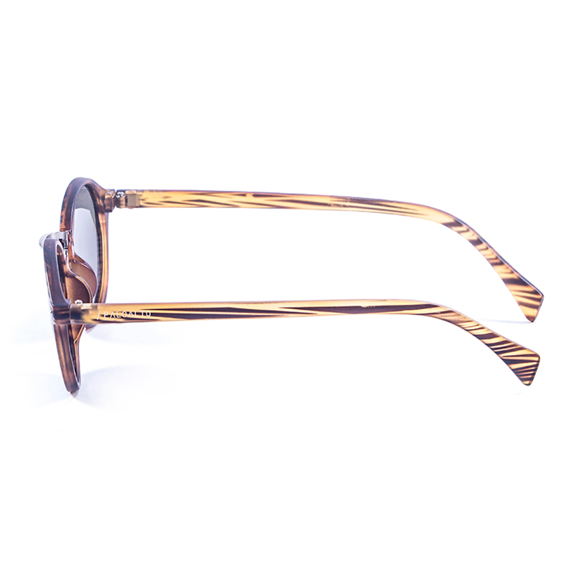 Gafas de sol PALO ALTO MARYLAND - Franja marrón / Revo verde