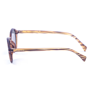 Gafas de sol PALO ALTO MARYLAND - Franja marrón / Revo verde