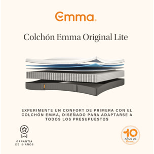 Colchón Original Lite | Muelles y espuma viscoelástica | 22 cm
