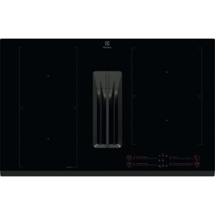 Plaque induction aspirante ELECTROLUX KCC84440 - Hotte centrale intégrée 80cm