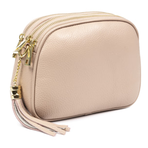 Aliminusa bolso bandolera Mujer. Piel auténtica Dollaro.