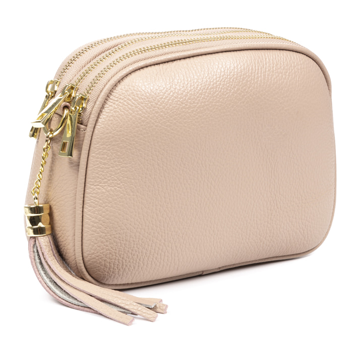 Aliminusa bolso bandolera Mujer. Piel auténtica Dollaro.