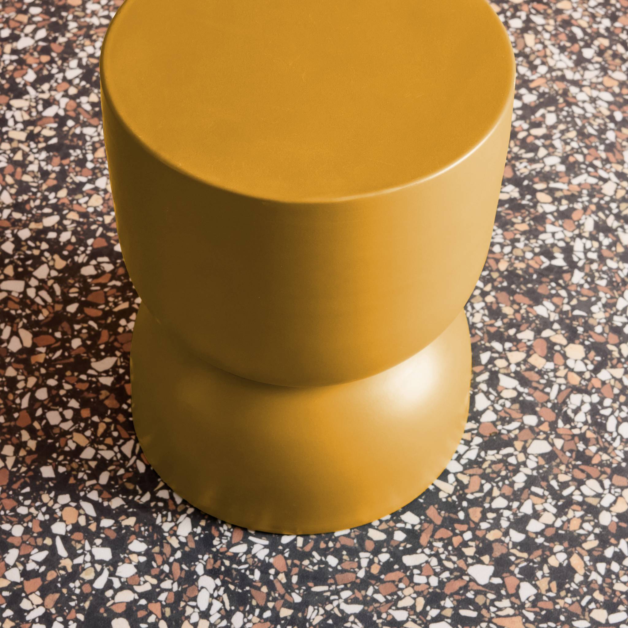 Table d'appoint, bout de canapé, table de chevet métal Ø32 x H42cm MADI