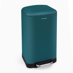 Papelera de pedal N°716 30L - edición azul petróleo