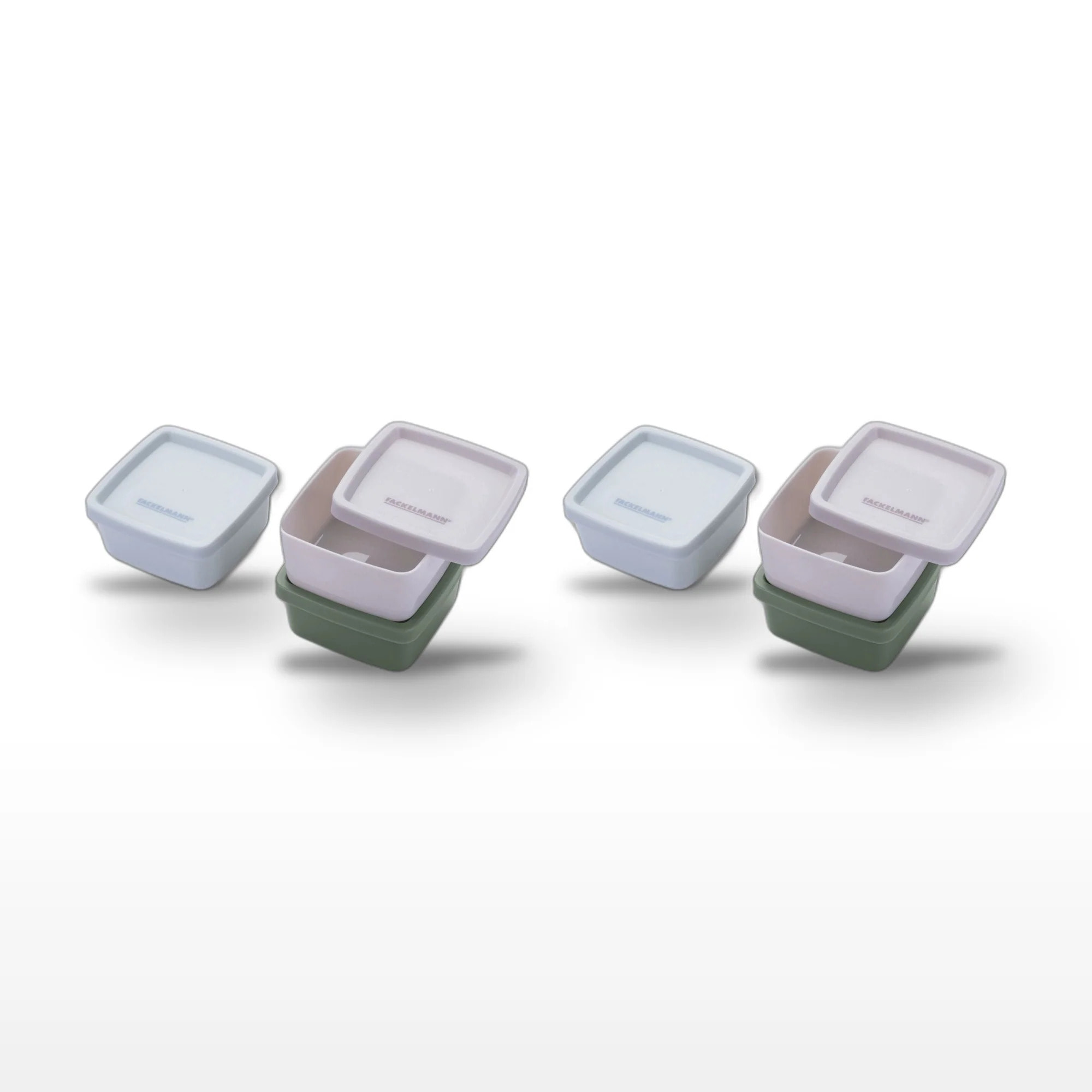 Lot de 2 lunchbox 500ml avec 2 ustensiles de cuisine Fackelmann Storage