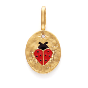 Charm Ladybug Placcato Oro