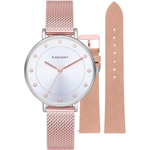 Reloj Radiant RA600203 Mujer Analogico Cuarzo con Correa de Acero